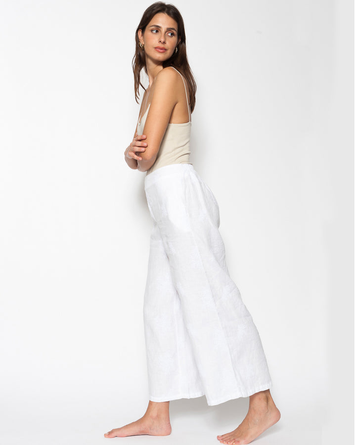 Blueberry Isola Relaxed Pants, White