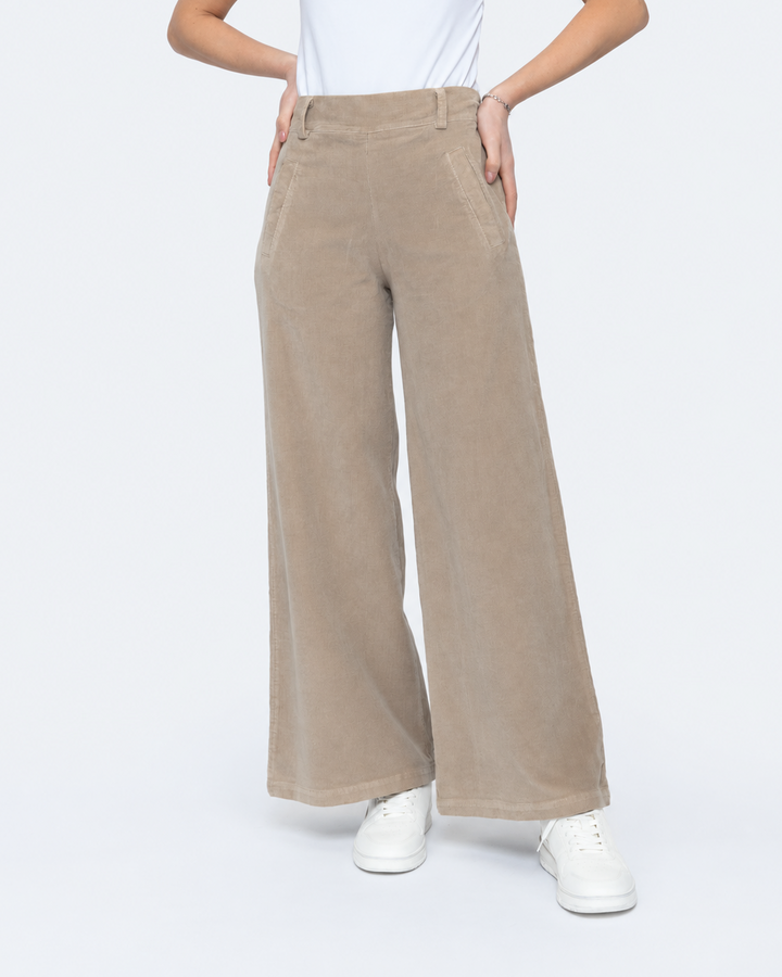 Blueberry Cord Bootcut Trouser, Sahara