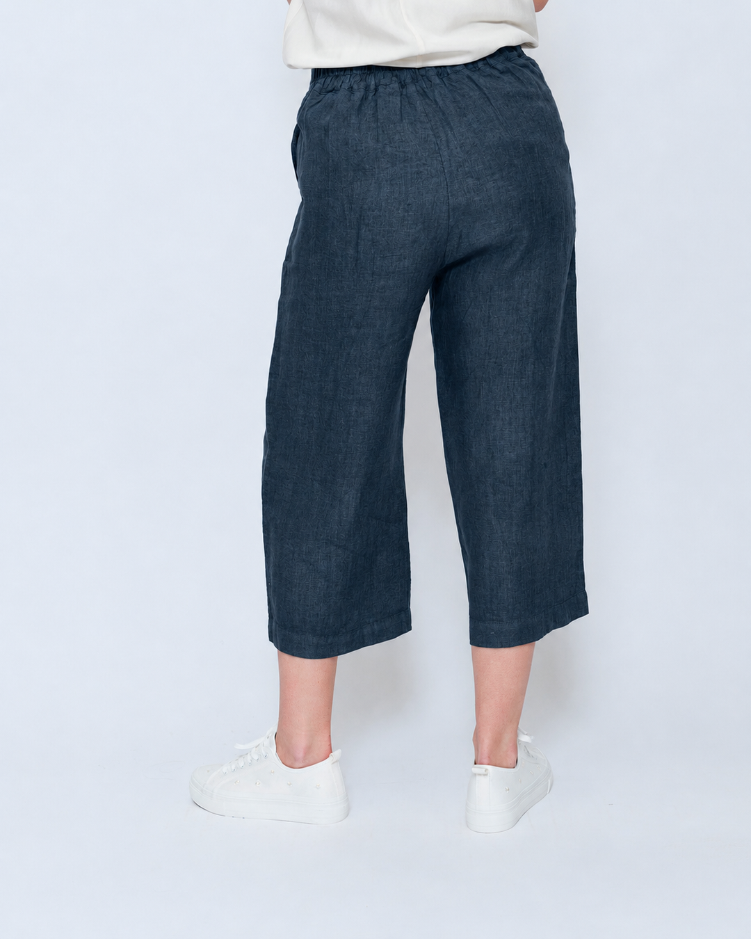 Blueberry Easy Capri, Navy
