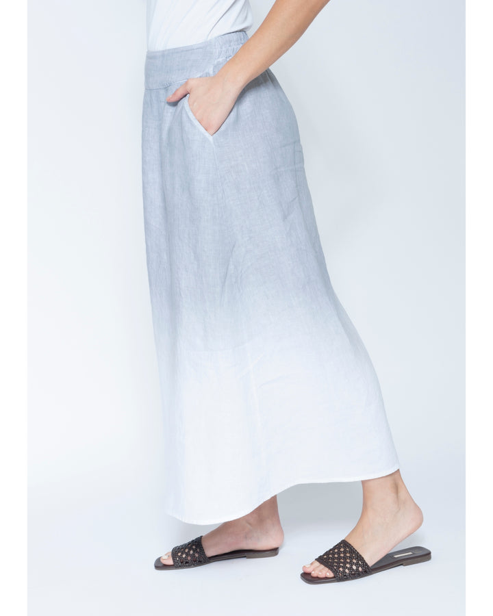 Blueberry Afternoon Skirt, Silver Ombre