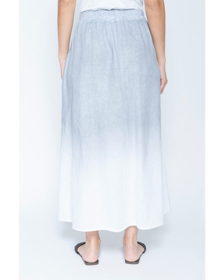 Blueberry Afternoon Skirt, Silver Ombre