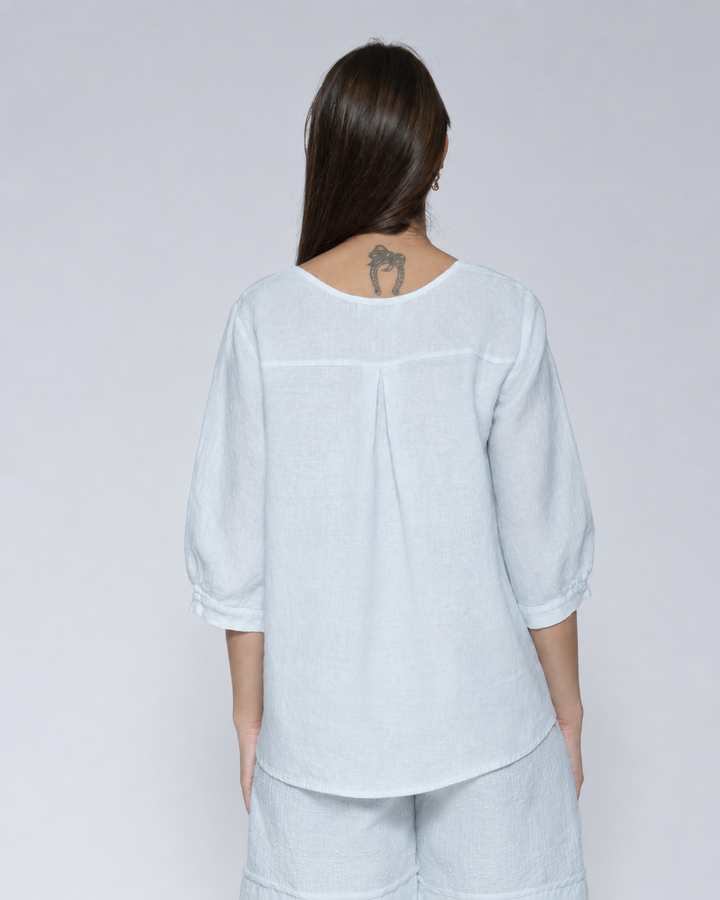 Blueberry Coastal Blouse, Silver
