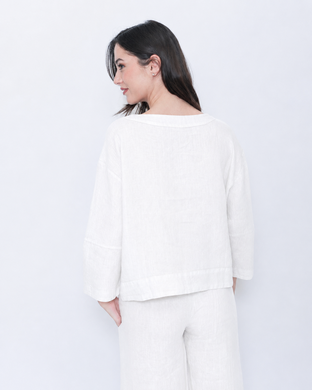 Blueberry Prim Jacket, White
