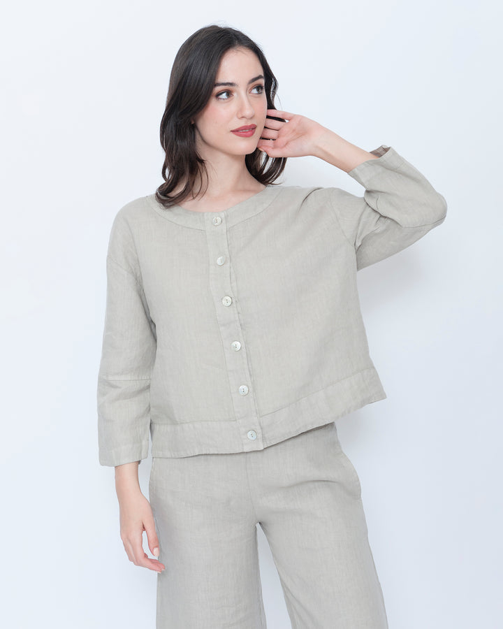 Blueberry Prim Jacket, Beige