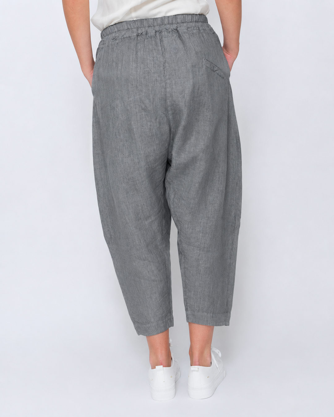 Blueberry Curved Pants, Slate