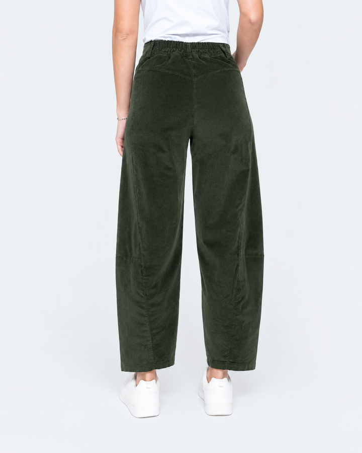 Blueberry Cord Tulip Trouser, Moss