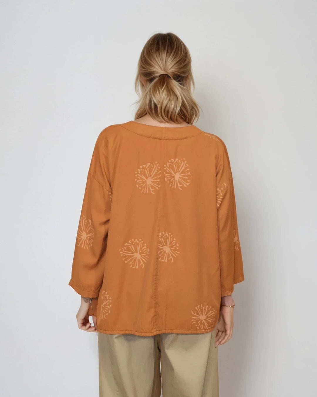 Blueberry Sunray Tunic, Amber