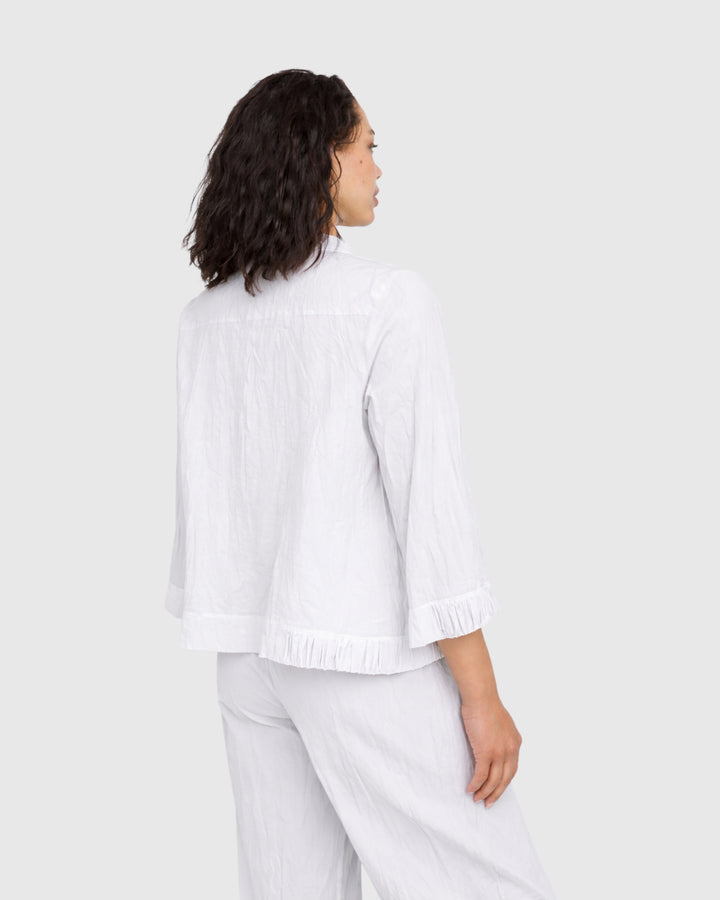 Ozai N Ku Mero Jacket, White