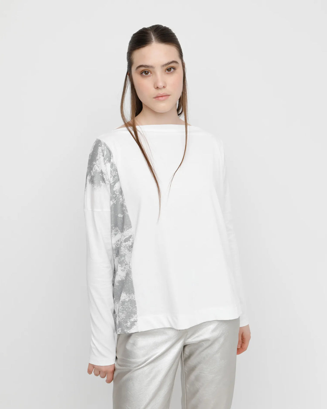 Ozai N Ku January Sky Top, White