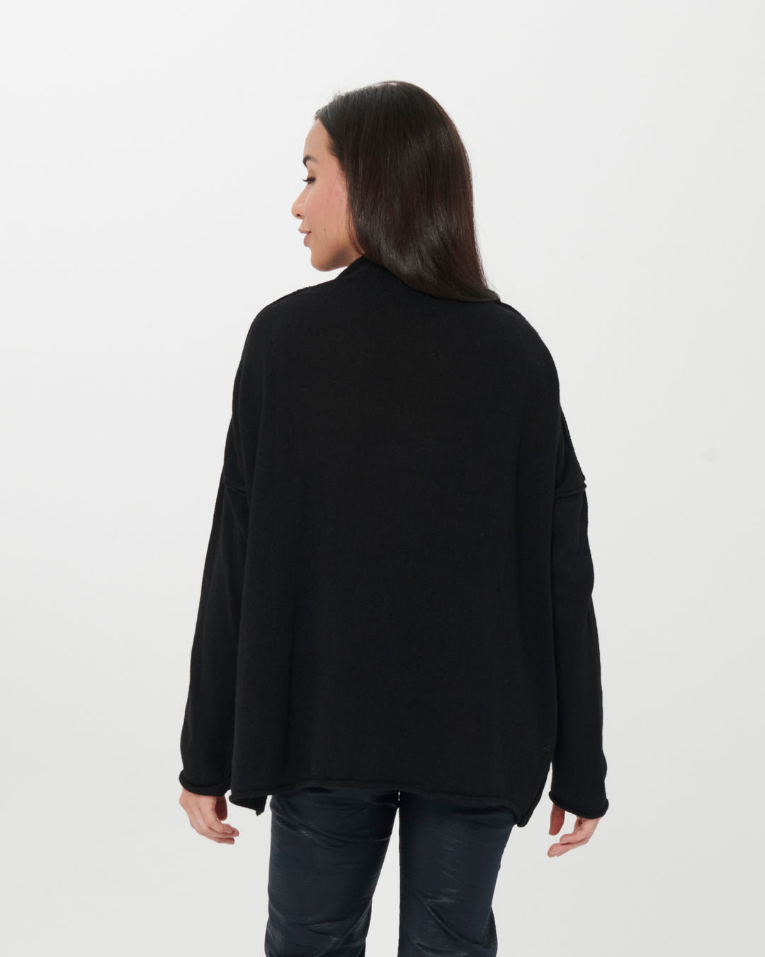 Ozai N Ku Techie Sweater Top, Black