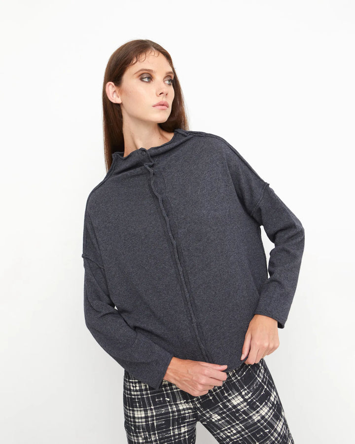 Ozai N Ku Idealist Cardigan, Charcoal