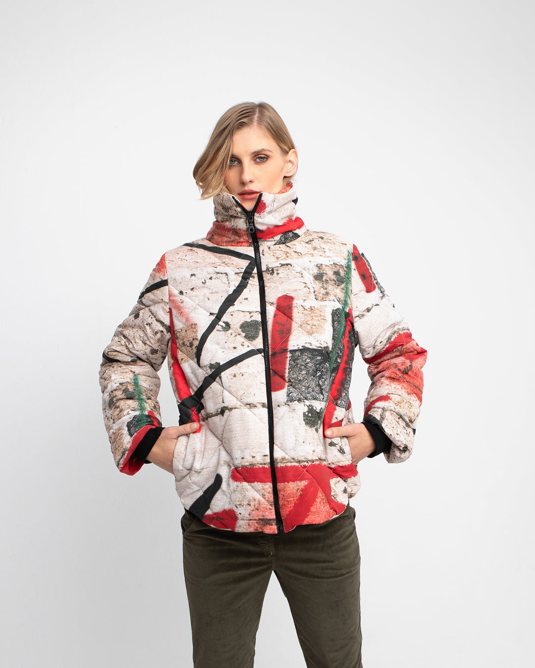 Ozai N Ku Wild Style Jacket, Graffiti