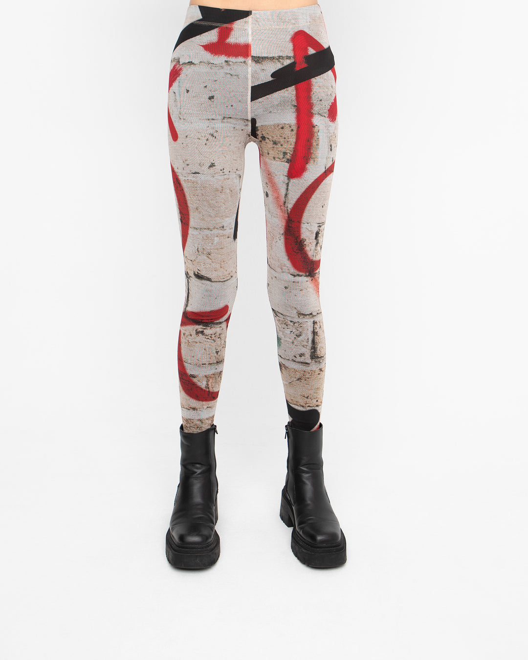 Ozai N Ku Krylon Leggings, Graffiti