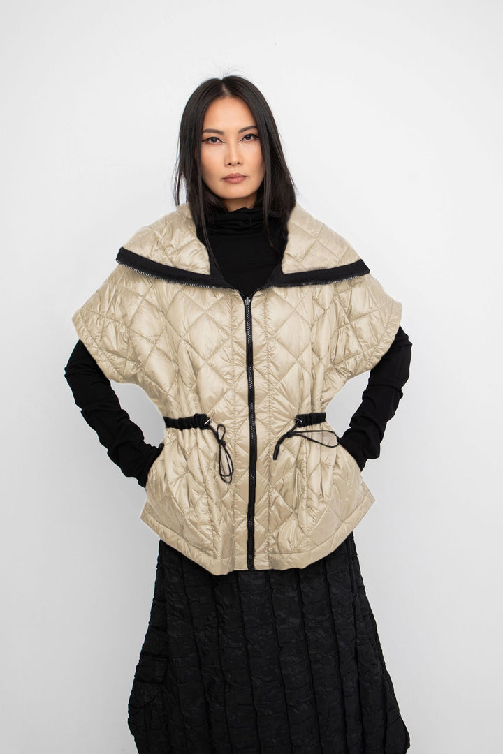 Ozai N Ku Alcatraz Jacket, Beige