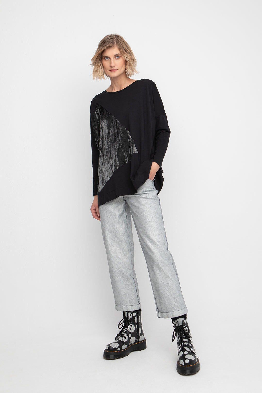 Ozai N Ku Space Jeans, Silver