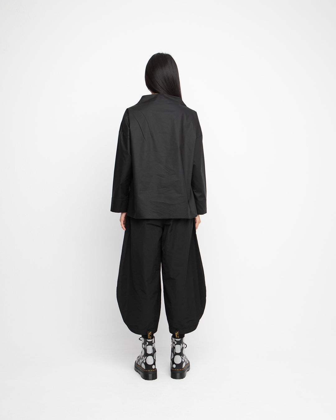 Ozai N Ku Puff Pants, Black