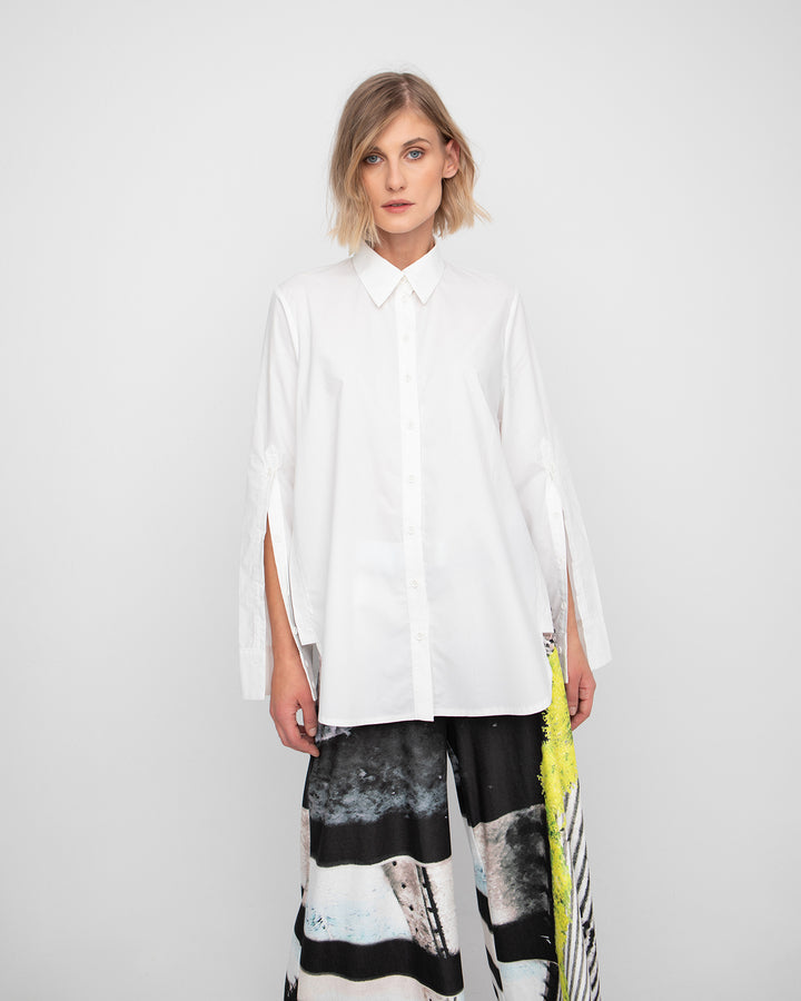 Ozai N Ku Ithaca Blouse, White