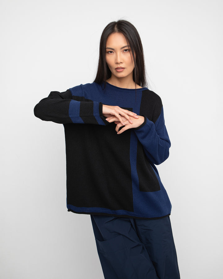 Ozai N Ku Sailor Sweater, Blue