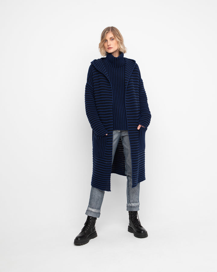 Ozai N Ku Mariner Cardigan, Blue