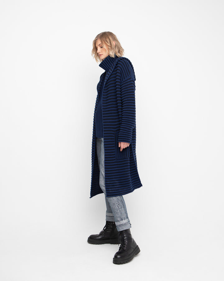 Ozai N Ku Mariner Cardigan, Blue