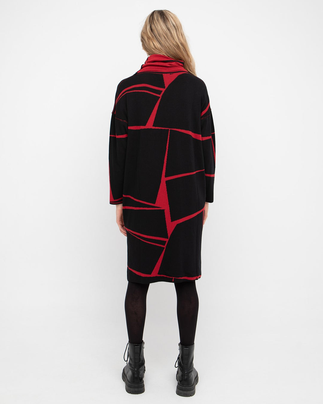 Ozai N Ku Reversible Sweater Dress, Red – Alembika U.S