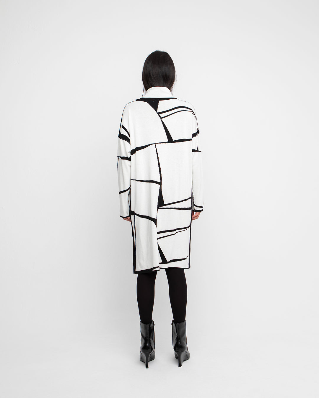 Ozai N Ku Inferno Sweater Dress, Off White