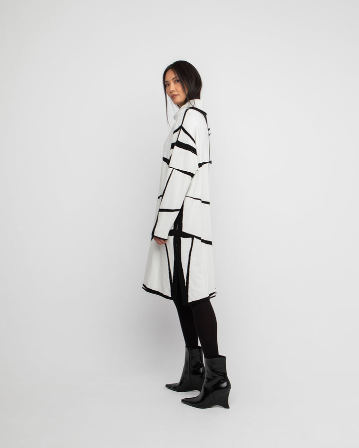 Ozai N Ku Inferno Sweater Dress, Off White