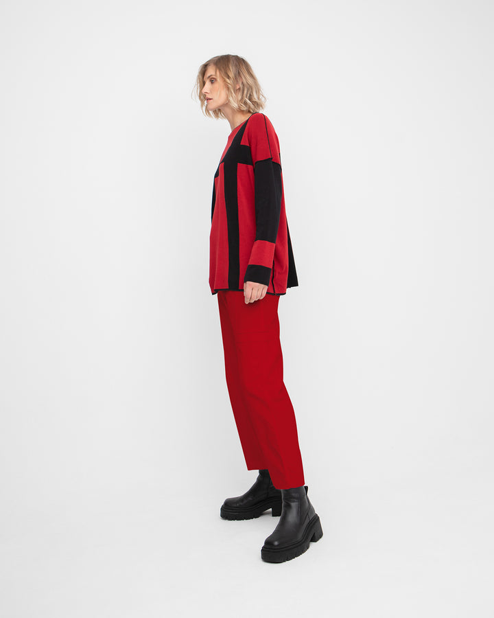 Ozai N Ku Monument Pants, Red