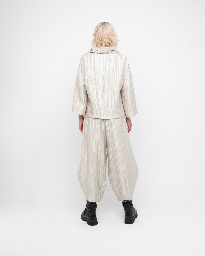 Ozai N Ku Rora Shimmer Trouser, Ivory
