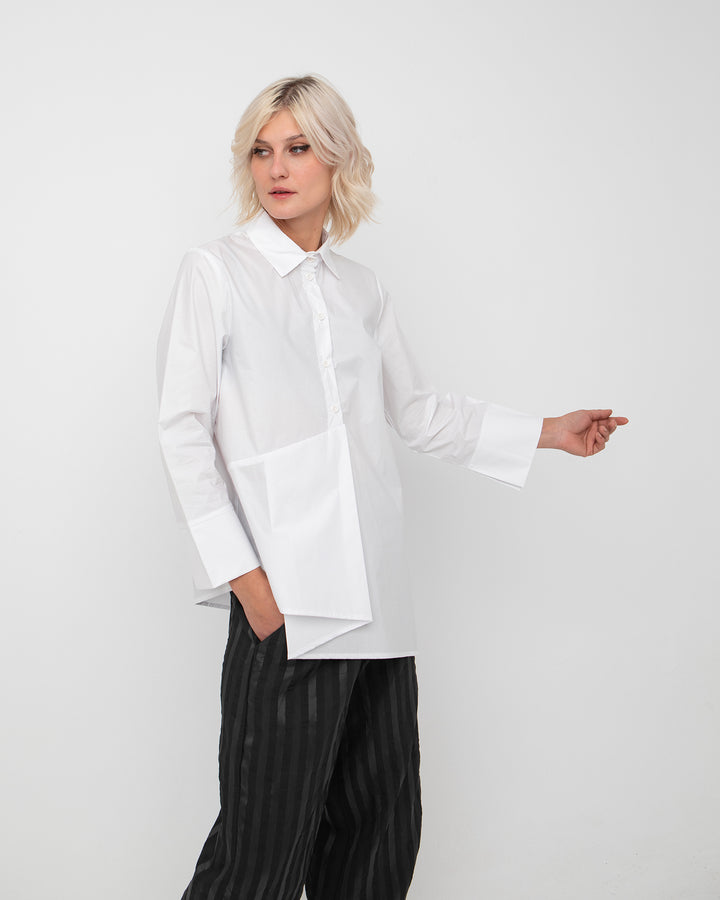 Ozai N Ku Katharos Shirt, White