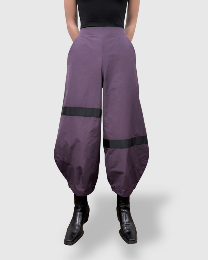 Ozai N Ku Charoite Lantern Pant, Purple