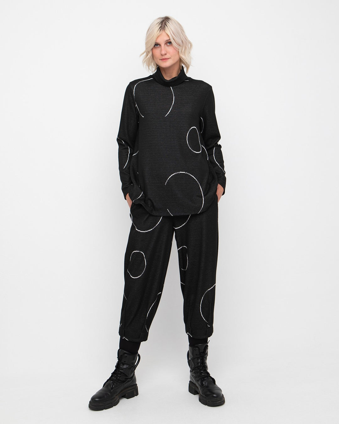 Ozai N Ku Soluna Knit Trouser, Black
