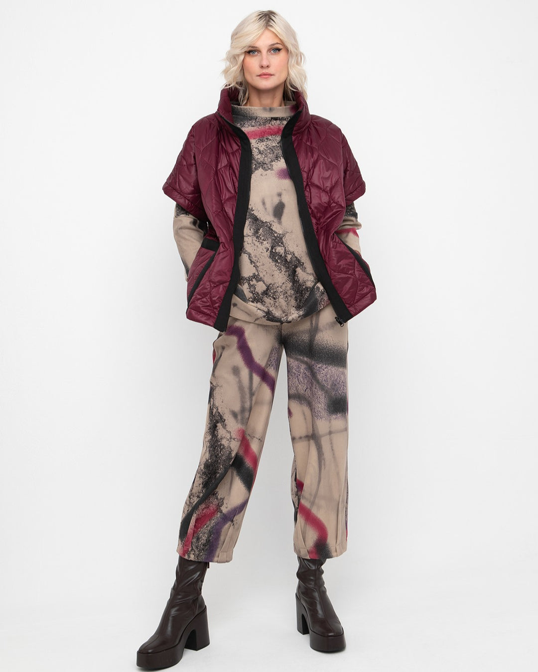 Ozai N Ku Rupes Soft Trouser, Asphalt