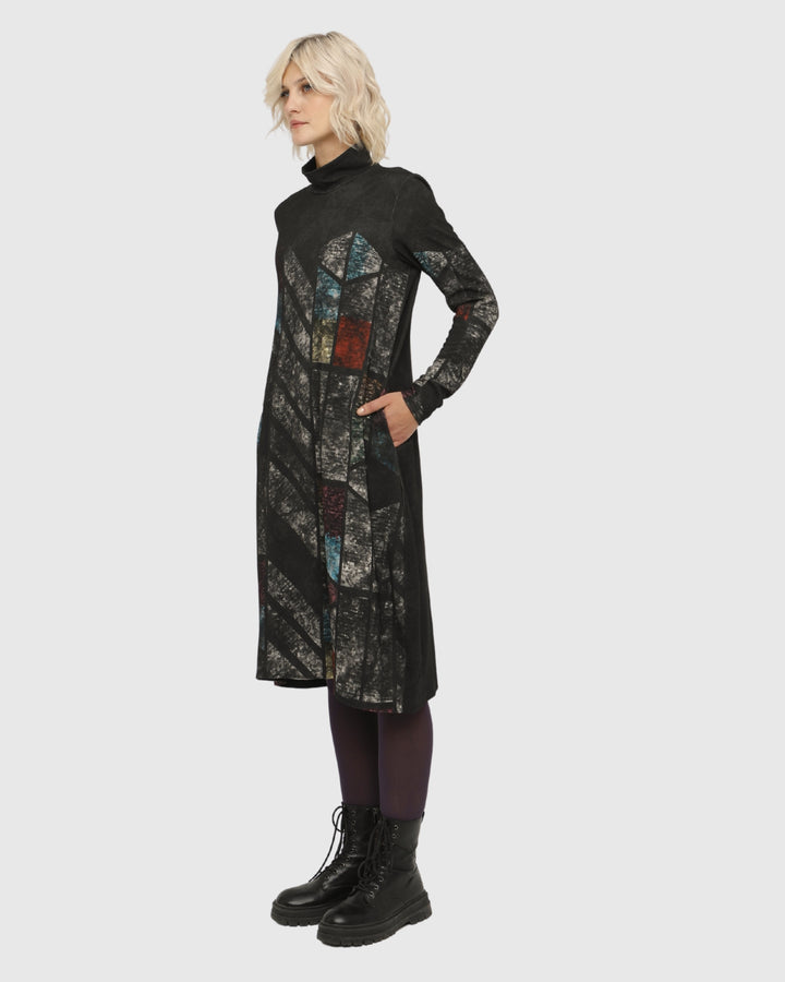 Ozai N Ku Geode Dress, Pavone