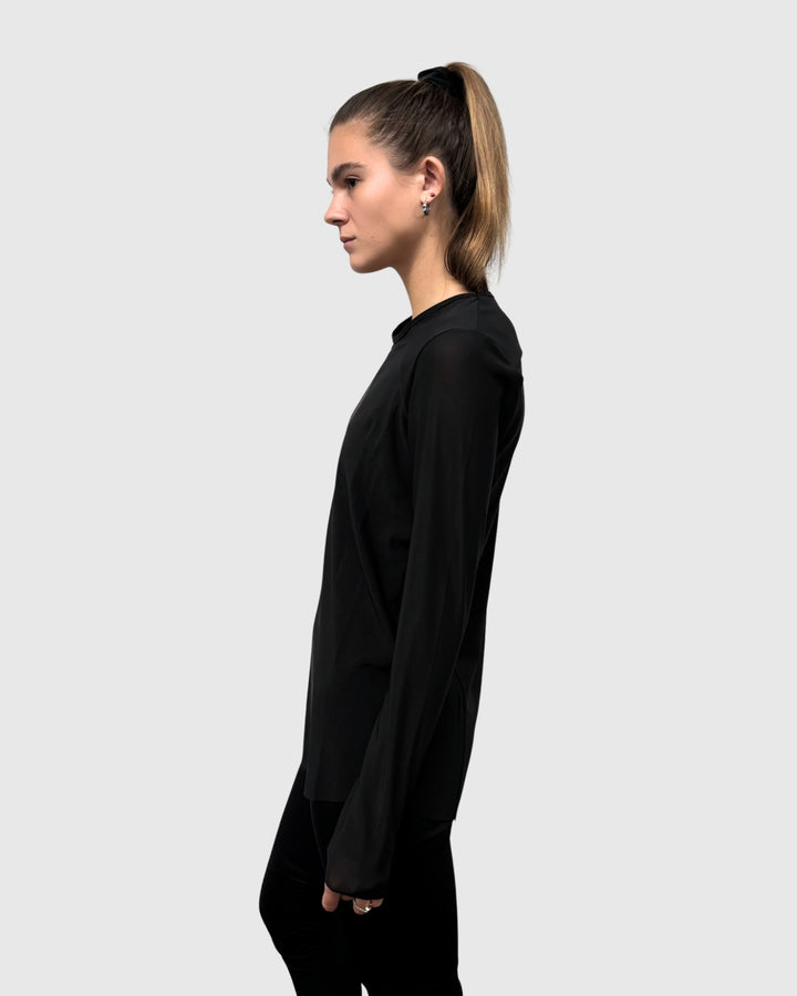 Ozai N Ku Versa Mesh Top, Black