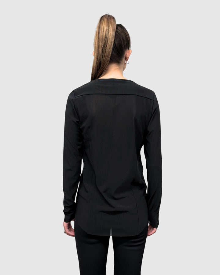 Ozai N Ku Versa Mesh Top, Black