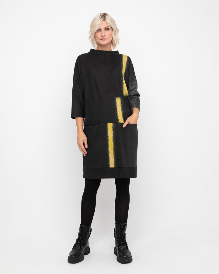 Ozai N Ku Helia Soft Popover Dress, Horizon