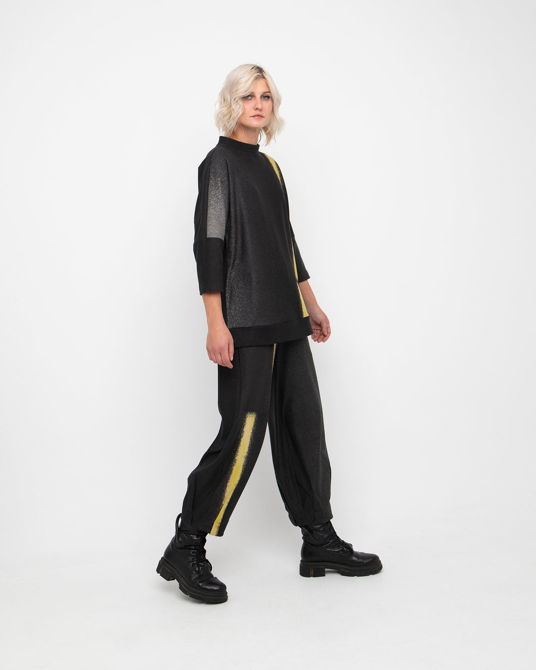 Ozai N Ku Aureos Soft Trouser, Horizon