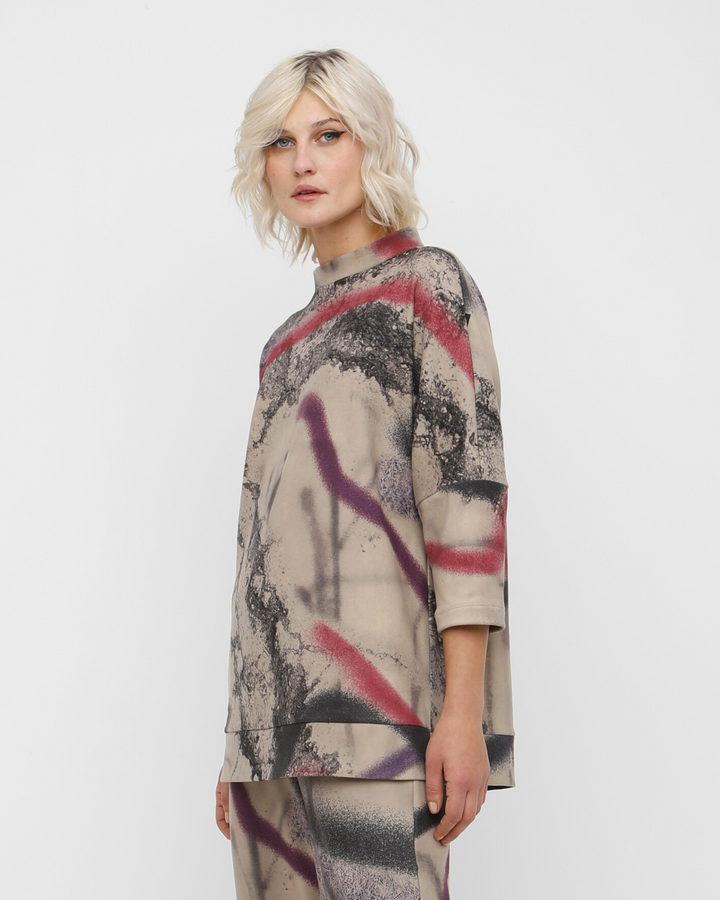 Ozai N Ku Fossa Soft Funnel Top, Asphalt