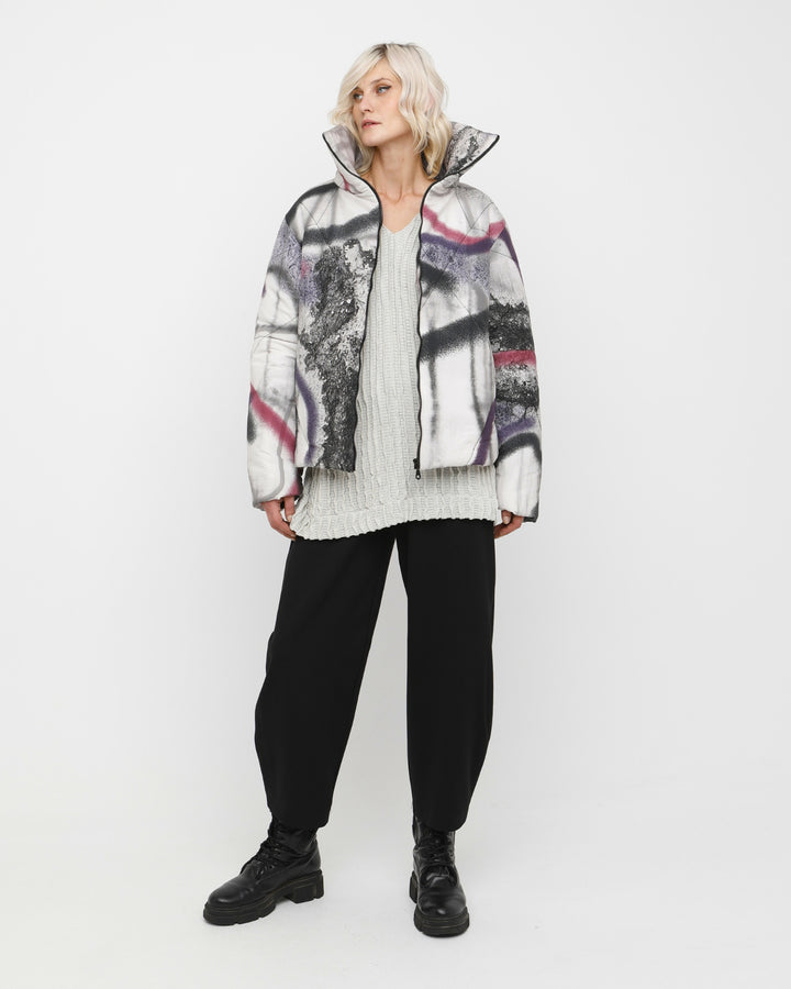 Ozai N Ku Juno Puff Jacket, Asphalt
