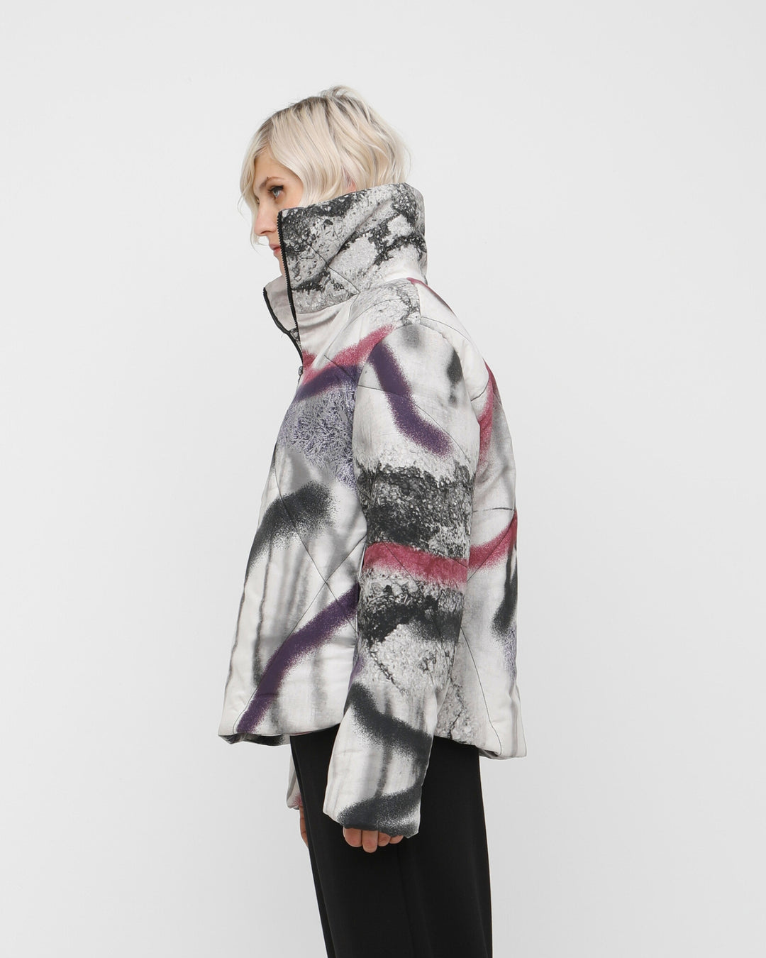 Ozai N Ku Juno Puff Jacket, Asphalt