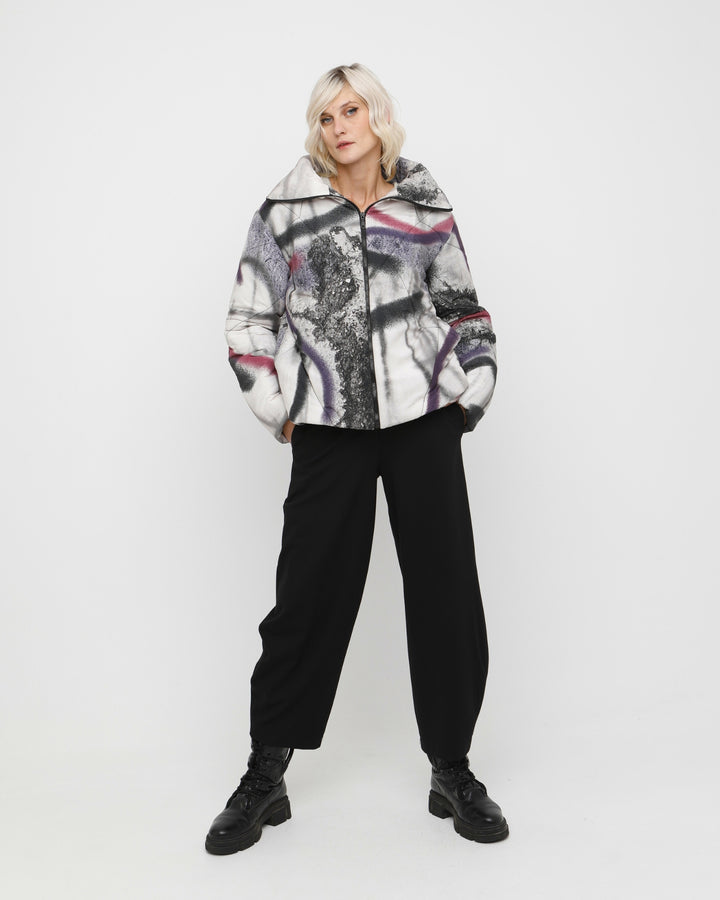Ozai N Ku Juno Puff Jacket, Asphalt