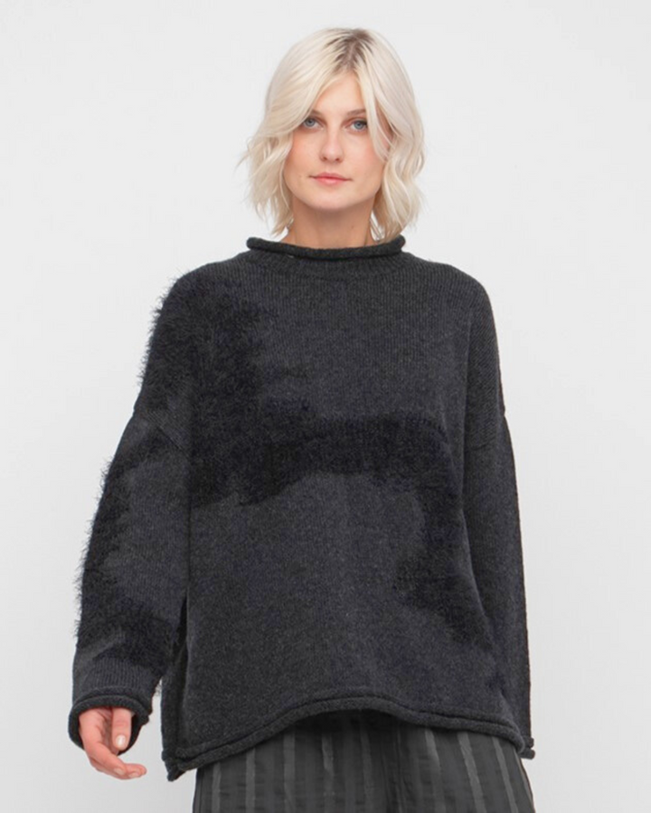 Ozai N Ku Melas Sweater, Grey