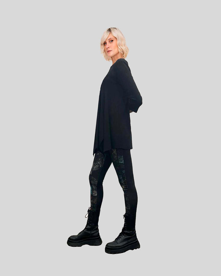 Ozai N Ku Fluid Tunic, Black