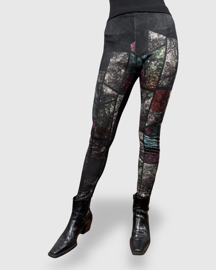 Ozai N Ku Caldera Leggings, Pavone