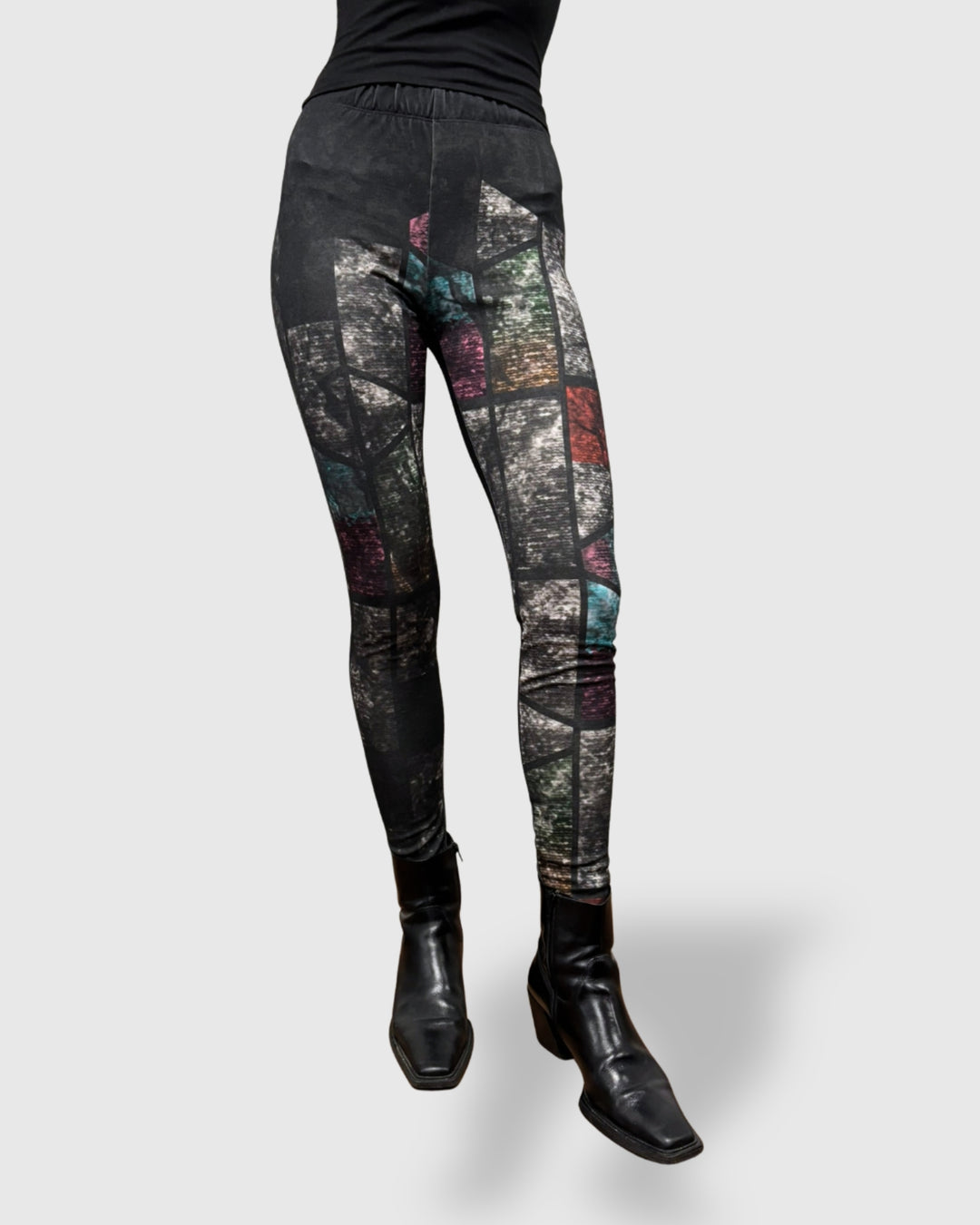 Ozai N Ku Caldera Leggings, Pavone