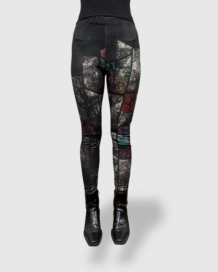 Ozai N Ku Caldera Leggings, Pavone