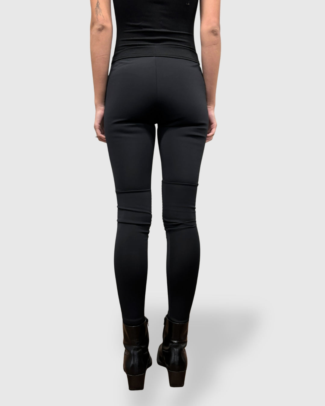 Ozai N Ku Zena Moto Leggings, Black