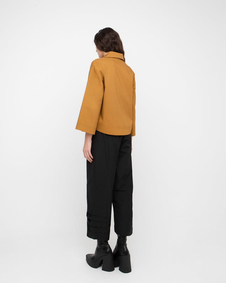 Ozai N Ku Interrupted Shirt, Mustard