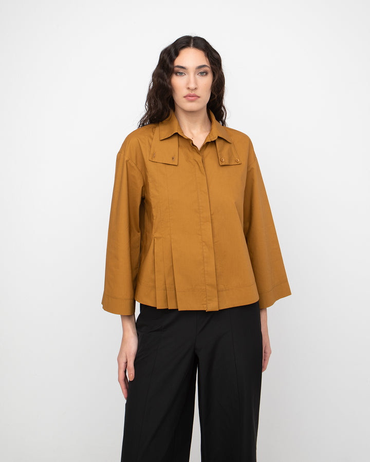 Ozai N Ku Interrupted Shirt, Mustard